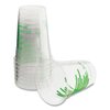 Perk Eco-ID Compostable PLA Corn Plastic Cold Cups, 16 oz, Clear/Green, PK300, 300PK PK56197